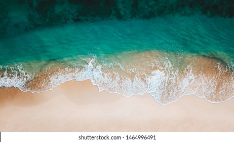 Empty Ocean View from above  