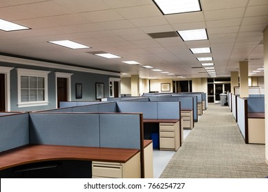 Empty Office Space Ready To Occupy