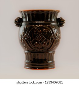 empty old vase