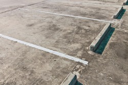 Empty parking lot, a School & Education Photo by FrameAngel