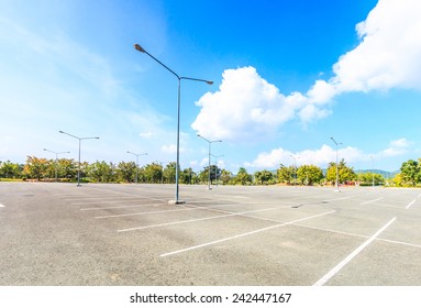 Empty Parking Lot 