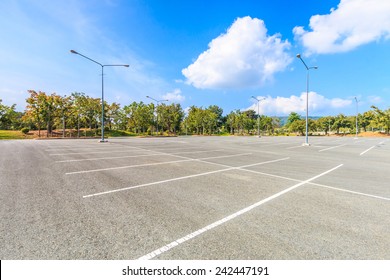 Empty Parking Lot 