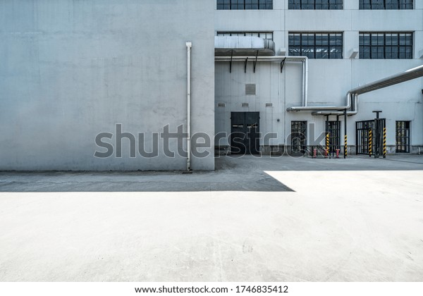 Empty Parking Lot, Outdoor\
warehouse