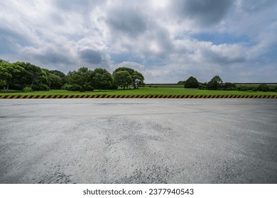 Empty Parking Lot, Road background - Powered by Shutterstock