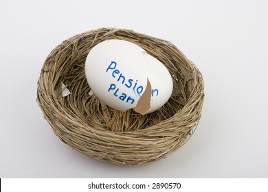 Empty Pension Plan Nest Egg