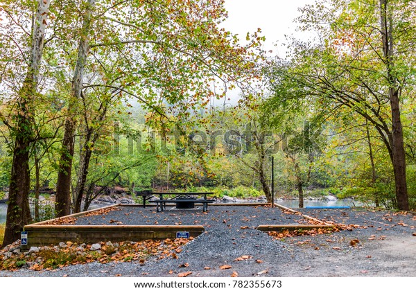 Empty Permit Required Campground Site Disabled Stock Photo Edit