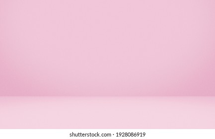 Fondo de estudio de pared de cemento de textura color rosa vacío  Utilizado para presentación de productos de naturaleza cosmética para la venta en línea 
