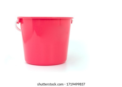 pink toy bucket