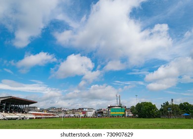 Empty Polo Ground In Imphal, Manipur, India