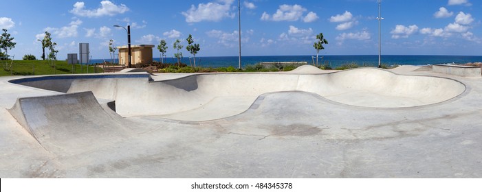 Empty public Skate park - Powered by Shutterstock