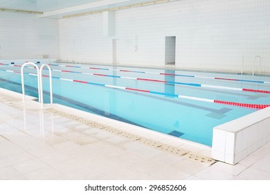 Empty Public Swimming Pool