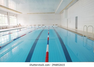Empty Public Swimming Pool