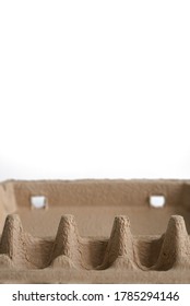 Empty pulp tray on white background