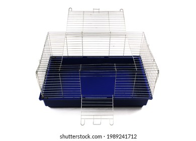 Empty Rabbit Plastic Box Isolated On White Background