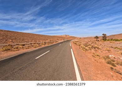 Empty Road in the Desert
