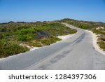 Empty road in Rotnest island