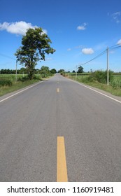 Empty road with sky.