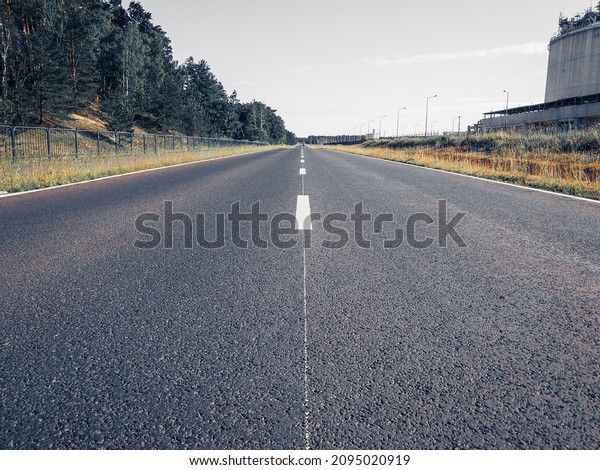 Empty road street asphalt\
wide