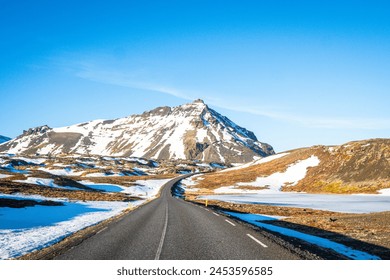 Empty roads on Iceland's Snæfellsnes Peninsula - Powered by Shutterstock