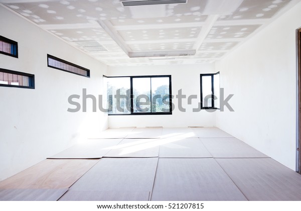 Empty Room Interior Build Gypsum Board Stock Photo Edit Now