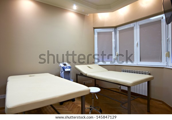 Empty Room Physiotherapy Clinic Stock Photo Edit Now 145847129