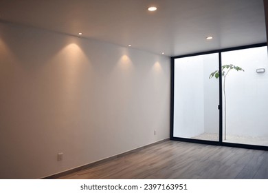 Empty room with window view - Powered by Shutterstock