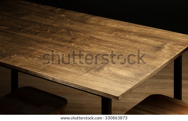 light table top dark legs
