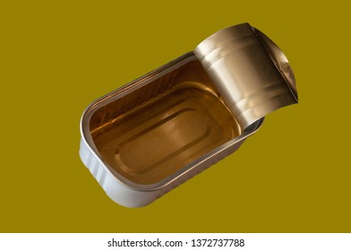 Empty Sardine Can Floating