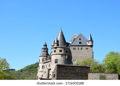 empty Schloss Bürresheim in spring 2020 - Shutterstock ID 1716503188