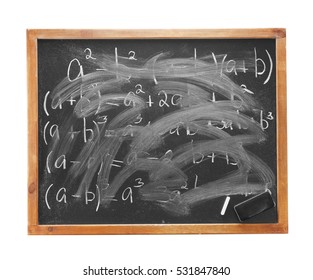 Empty school blackboard background
