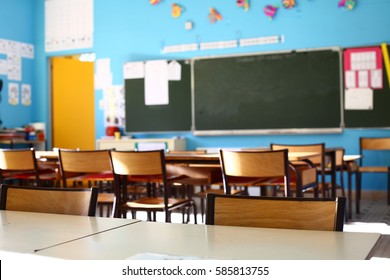 Empty School Room