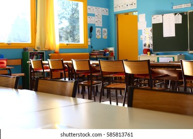 Empty School Room