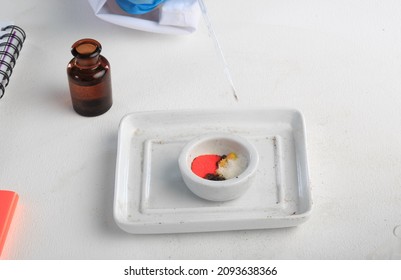 Empty Science Laboratory Test Tubes, Chemical Laboratory Equipment. Research