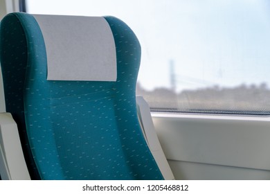 Empty Seat In The High Speed Train