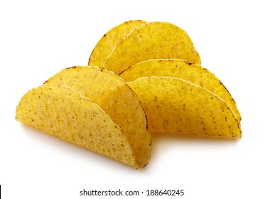 Empty Shells Of Mexican Food Tacos