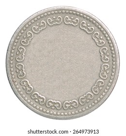 Empty Silver Coin
