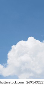 Empty Sky Background , Cloudy,  Sky Empty Space For Text...