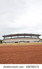 empty  soccer stadium