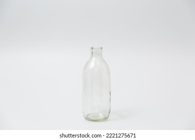 Empty Soda Water Glass Bottle