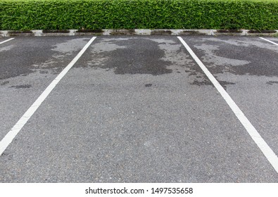 Empty Space Channel For Car Parking.