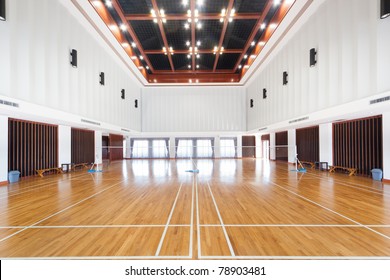 Empty Sports Court