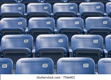 Empty Stadium Seats Stock Photo 7346401 | Shutterstock