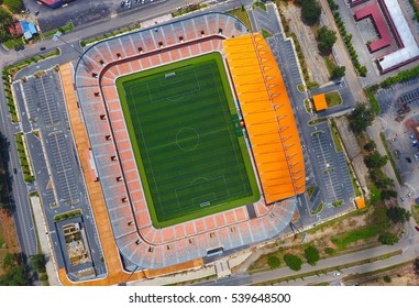 Empty Stadium View From Top