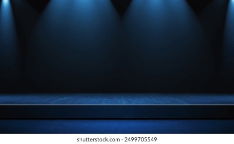 empty stage for product presentation, space for text - Powered by Shutterstock