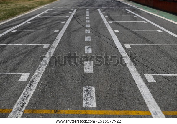 Empty Start Line of Motor\
Speed Way