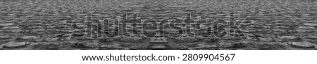 empty stone floor top in perspective. grey tile floor background in perspective view. line. empty copy space stone street. pavement. Granite outdoor tiled floor. gray granite. Marble texture