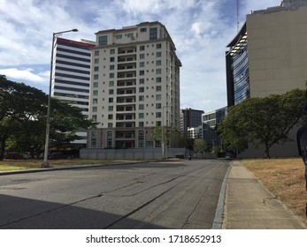 Empty Street during Lock-down due to Covid-19.