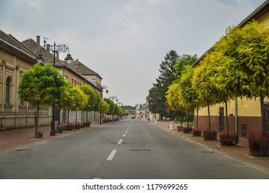 Empty Street In Vilage