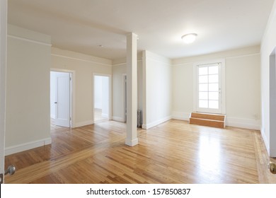 An Empty Studio Apartment. 