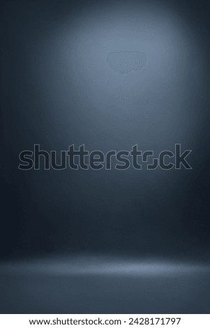 Empty studio gradient background for display product